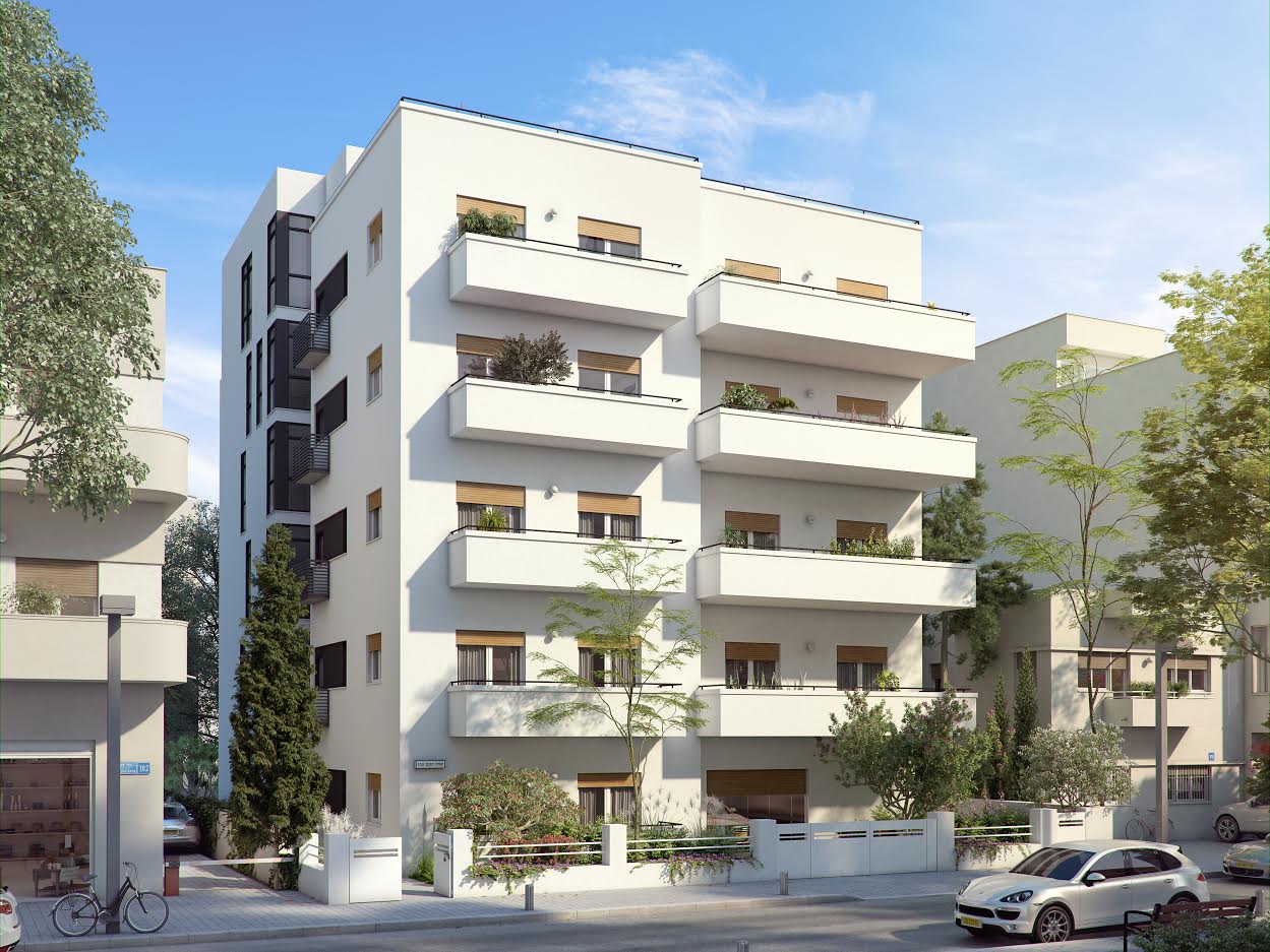 פרויקט דירות חדשה בלב העיר תל אביב