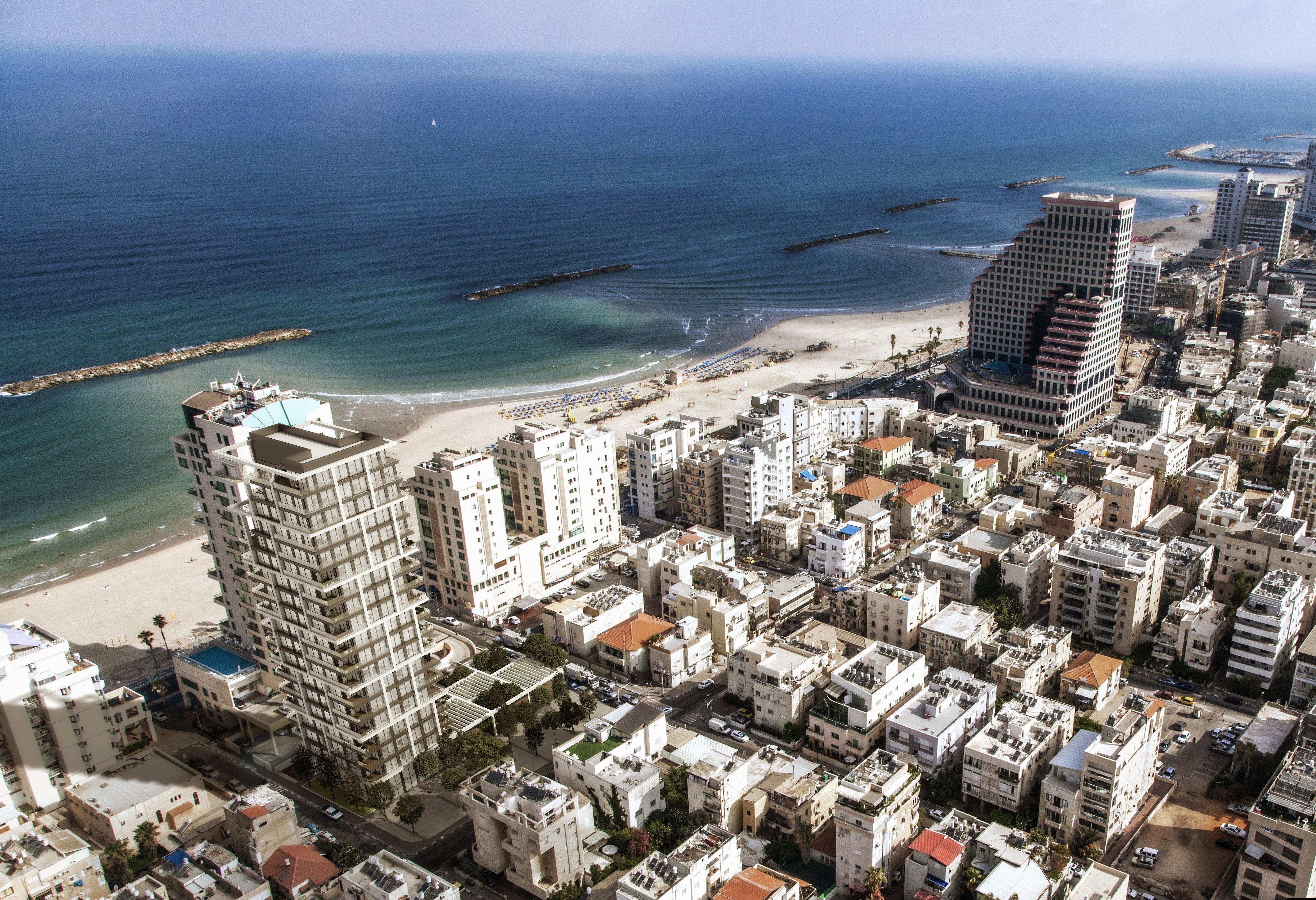 למכירה דירת 3 חדרים במגדל איכותי מול הים תל אביב, ישראל